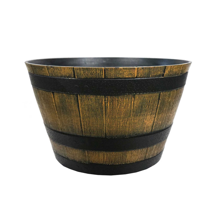 DuraRes™ Wiskey Barrel Planters
