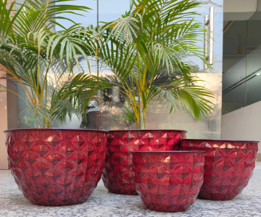 IronStone® Diamonte Planters