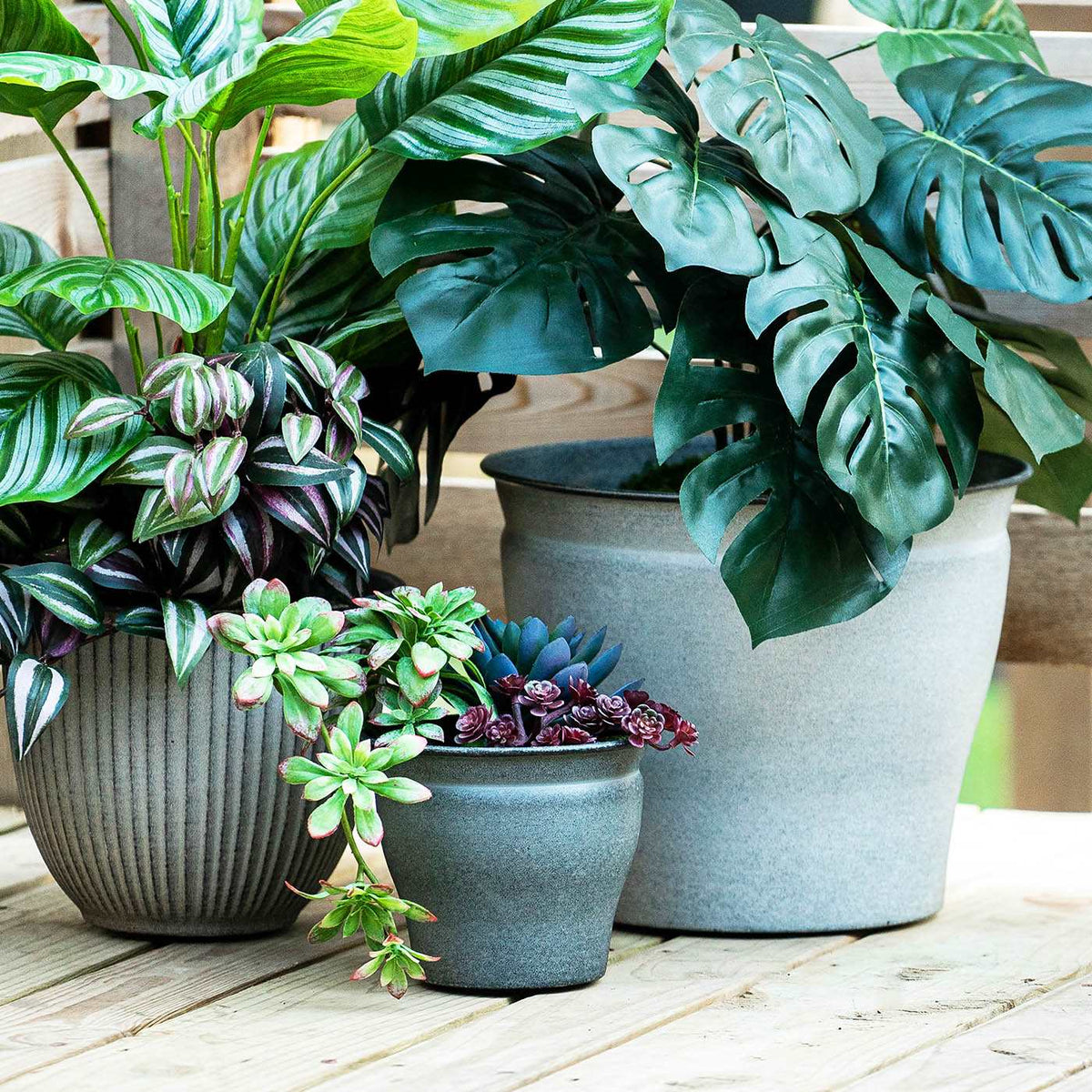 IronStone® Planter, Lightweight, Weatherproof | Robert Allen HG