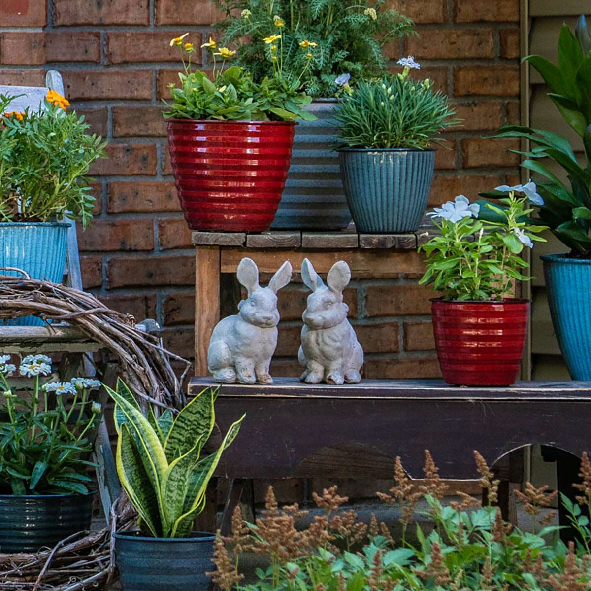 Glazed Ironstone Planter, Lightweight | Robert Allen HG — Robert